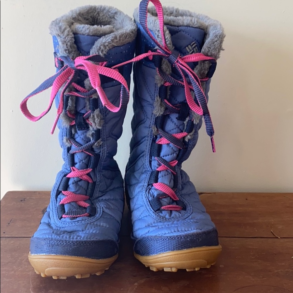 Columbia Minky Snow Boots